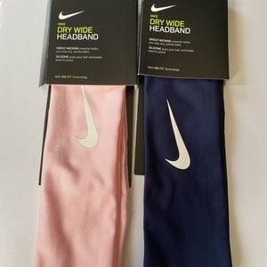 Nike Dry Wide Headband. Bundle